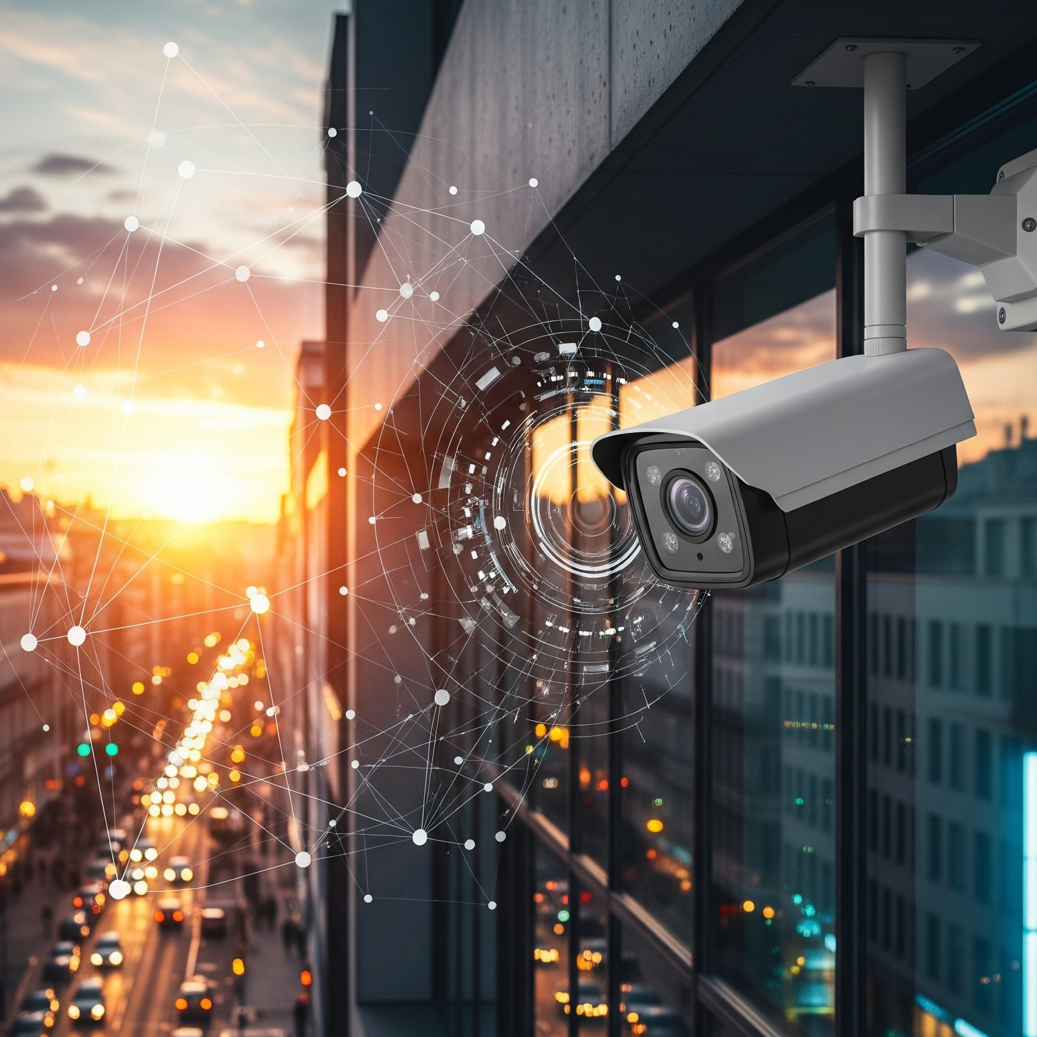 High-definition smart security camera